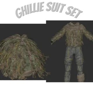 Ghillie Suit & Hood Set