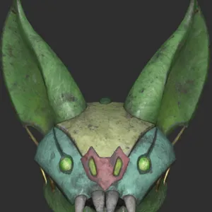 Glowing Scorchbeast Mask