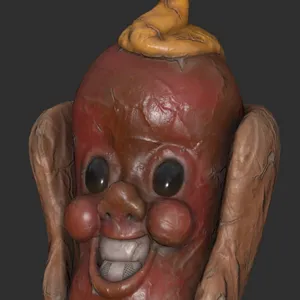 Fasnacht Brat Boy Mask