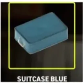 Suitcase Blue