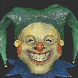 Glowing Buffoon Mask