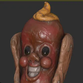 Fasnacht Brat Boy Mask