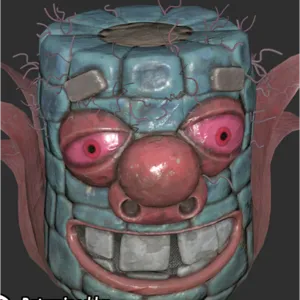 Glowing Corn Cob Mask