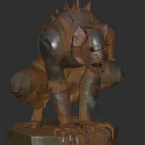 Large Deathclaw Gargoyle