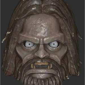 Fasnacht Bigfoot Mask