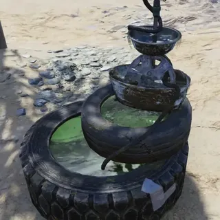 Junkyard Fountain