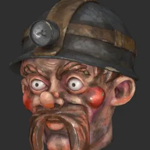 Fasnacht Pitman Mask