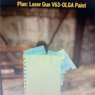 Laser Gun V63 OLGA Paint