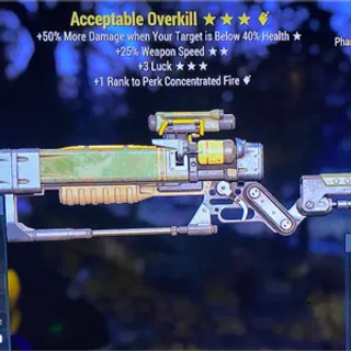 Acceptable Overkill