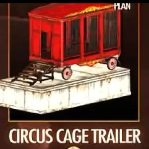Circus Cage Trailer