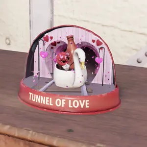 Tunnel Of Love Snow Glob