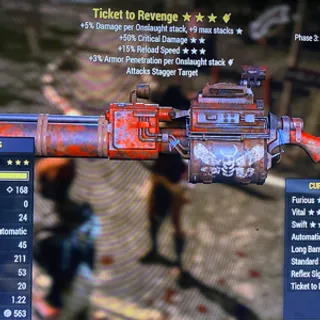 Ticket To Revenge F5015