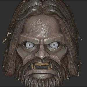 Fasnacht Bigfoot Mask