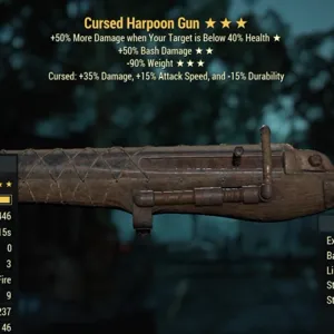 Cursed Harpoon Gun