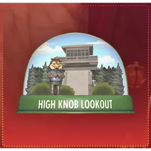 High Knob Snow Globe
