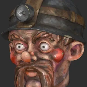 Fasnacht Pitman Mask