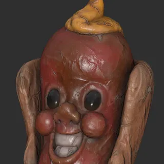 Fasnacht Brat Boy Mask