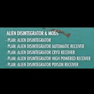 Alien Disintegrator Set