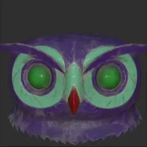 Glowing Owl Mask