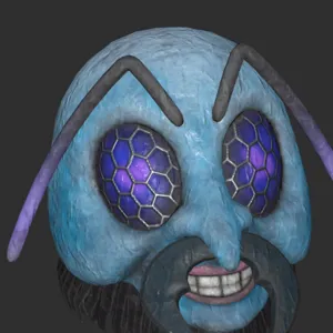 Glowing Honey Bee Mask