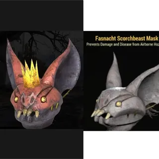 Scorchbeast Masks Set