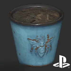 Small Glazed Pot