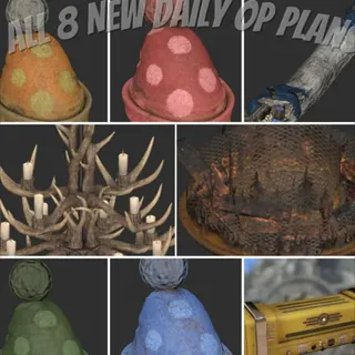 ALL 8 NEW DAILY OP PLANS