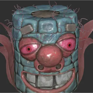 Glowing Corn Cob Mask