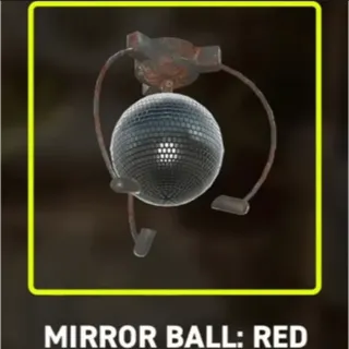 Plan | Mirror Ball Red