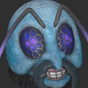 Glowing Honey Bee Mask