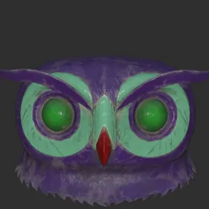 Glowing Owl Mask