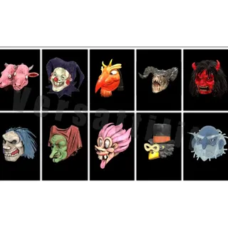 10 Fasnacht Mask Bundle