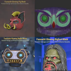 4 Fasnacht Mask Bundle