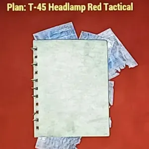 T-45 Headlamp Red