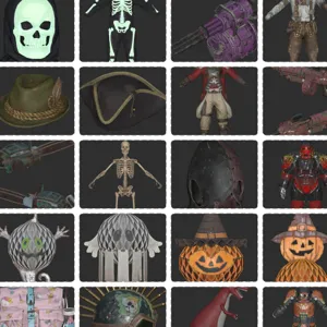 51 Halloween Plans Set