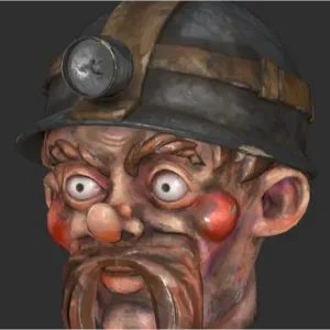 Fasnacht Pitman Mask