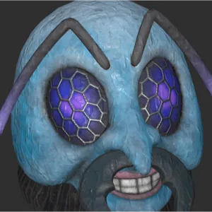 Glowing Honey Bee Mask