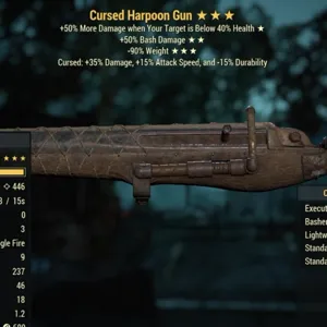 Cursed Harpoon Gun