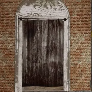Bloody Curtain Door