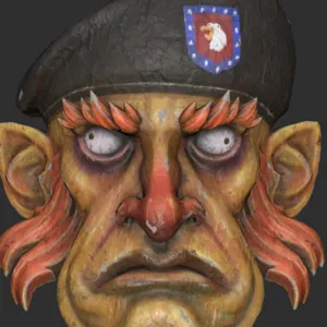 Fasnacht Captain Mask