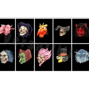 10 Fasnacht Mask Bundle