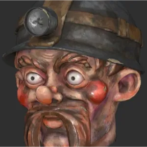 Fasnacht Pitman Mask