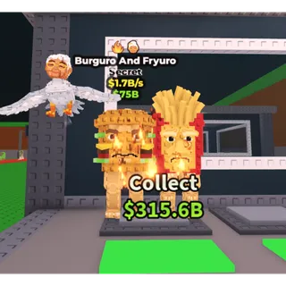 2 TRAIT 🔥👵| BURGURO AND FRYURO | 1.7B/S