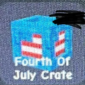 4th of July crate