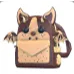 Chocolate chip bat dragon backpack