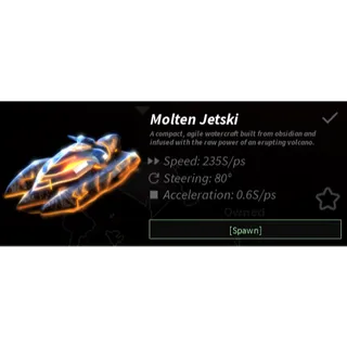 Molten Jetski - Fisch