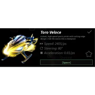 Toro Veloce - Fisch