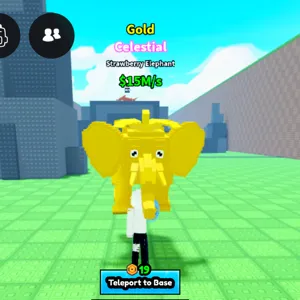 Strawberry Elephant Gold