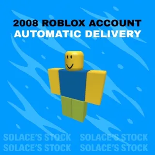 2008 Account - Instant Delivery