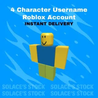 4 Character Username Account